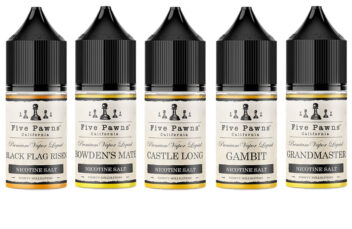 Intriguing image of e-liquid, prominently featuring the Vapemilitia brand and highlighting the premium 'Salt Nic Series.' This visual representation seamlessly aligns with the page's context, offering a glimpse into the smooth and satisfying nicotine salt vaping experience curated by Vapemilitia.