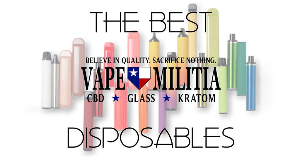 Image of the best Disposables, featuring Vape Militia and highlighting 'Best Disposable Vapes In Katy,' ensuring alignment with the page's context.
